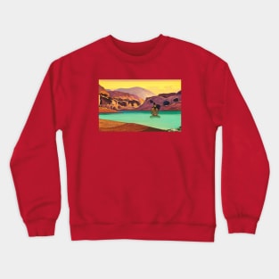 Lotus by Nicholas Roerich Crewneck Sweatshirt